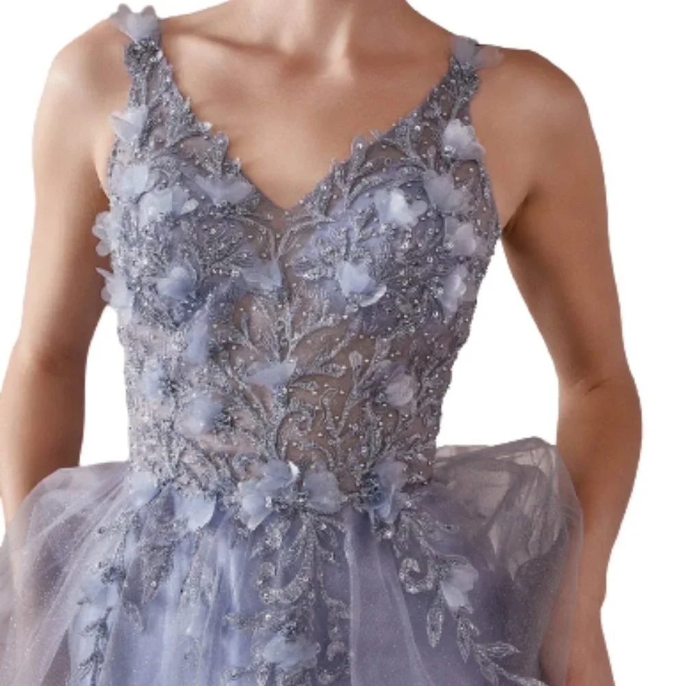 Cinderella Divine CD0181 Prom Dress Blue Size XL